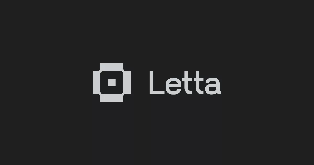 Letta 官方分享卡